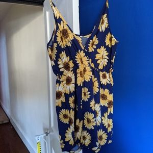 Sunflower romper